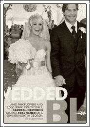 Carrie Underwood married Mike Fisher