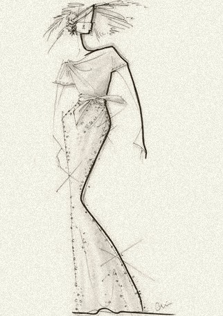 A wedding gown for royalty, by Chris Benz
