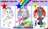 A short story and a colouring project