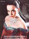 Tania in Rooi Rose for 7e Laan Ball