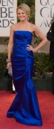9/10 Jennifer Morrison in Oscar de la Renta