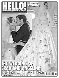 Brad Pitt married Angenlina Jolie
