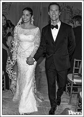 Matthew McConaughey married Camila Alves