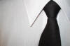 Man's neck tie - black, classic